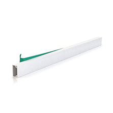 Self-adhesive mini trunking 78 in U23X colour white